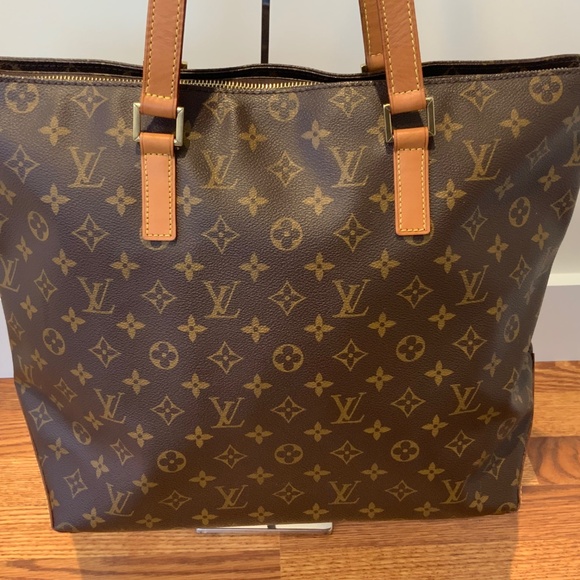 Beautiful Louis Vuitton Monogram Cabas Mezzo Shoulder Hand Tote Bag - Picture 4 of 17